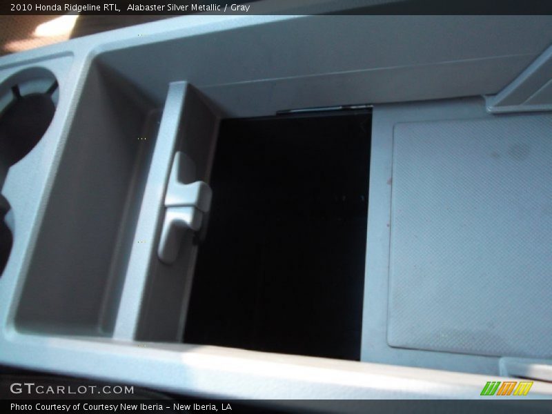 Alabaster Silver Metallic / Gray 2010 Honda Ridgeline RTL