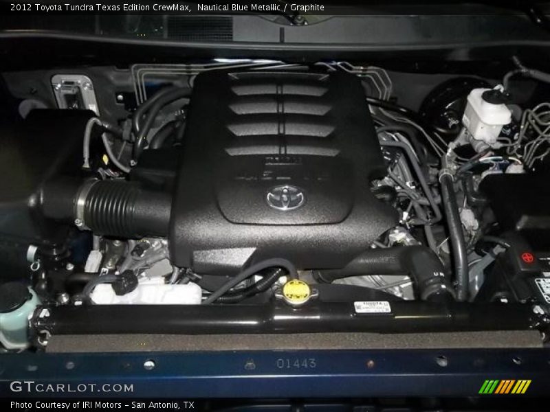 Nautical Blue Metallic / Graphite 2012 Toyota Tundra Texas Edition CrewMax