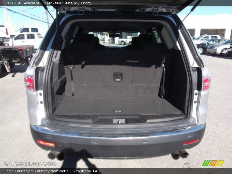 Quicksilver Metallic / Ebony 2011 GMC Acadia SLE