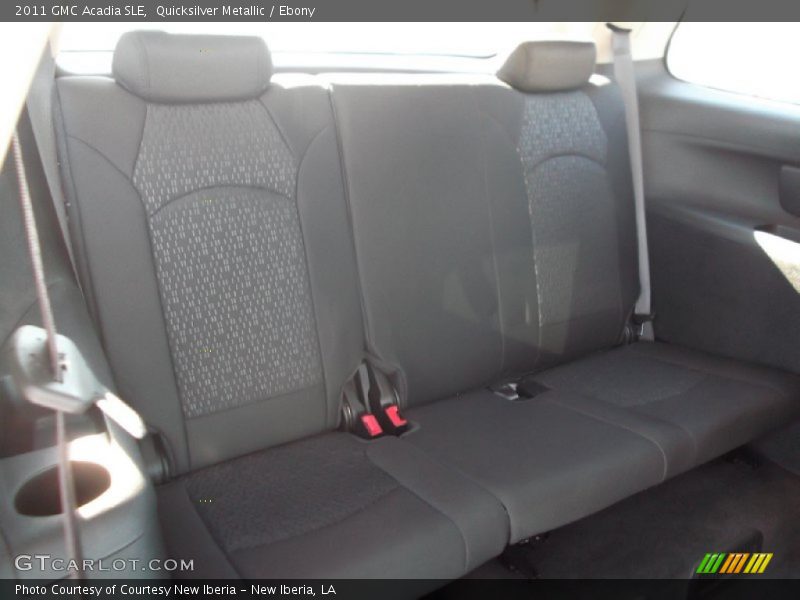 Quicksilver Metallic / Ebony 2011 GMC Acadia SLE