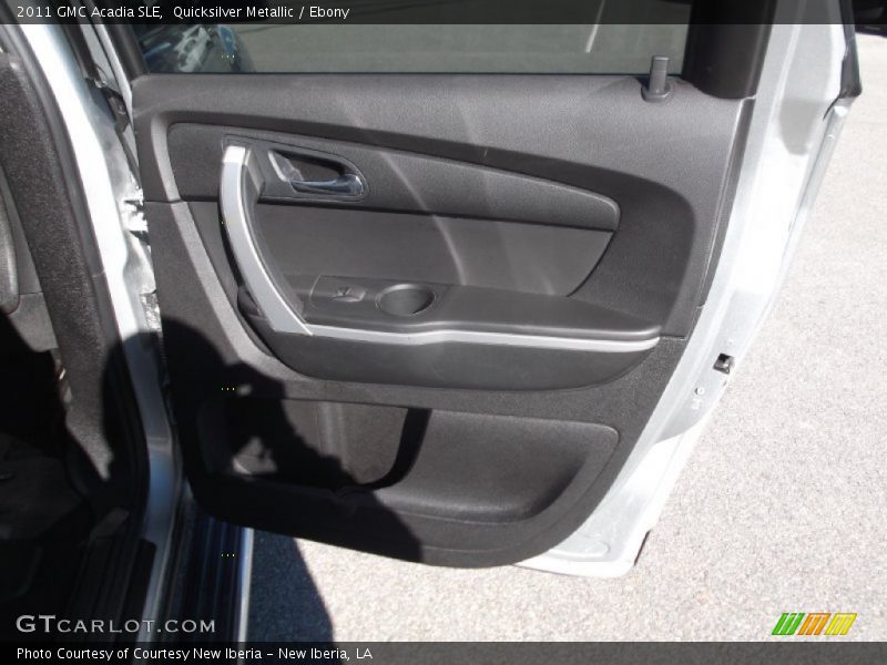 Quicksilver Metallic / Ebony 2011 GMC Acadia SLE