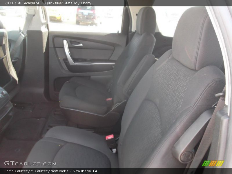 Quicksilver Metallic / Ebony 2011 GMC Acadia SLE