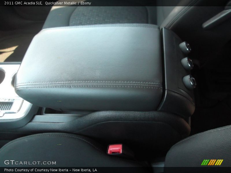 Quicksilver Metallic / Ebony 2011 GMC Acadia SLE