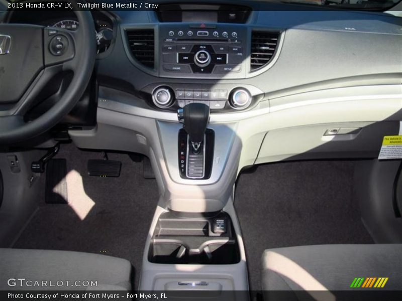 Twilight Blue Metallic / Gray 2013 Honda CR-V LX