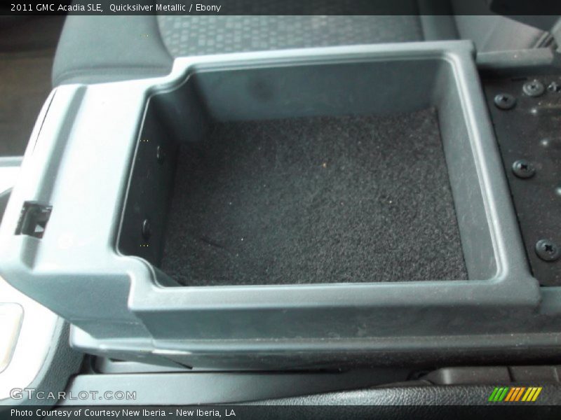 Quicksilver Metallic / Ebony 2011 GMC Acadia SLE