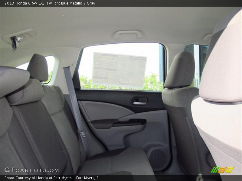 Twilight Blue Metallic / Gray 2013 Honda CR-V LX