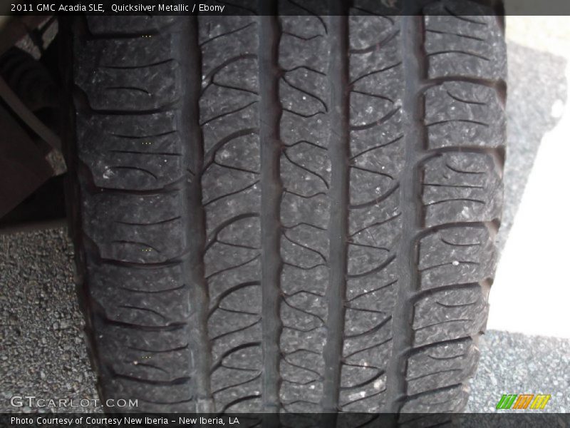 Quicksilver Metallic / Ebony 2011 GMC Acadia SLE