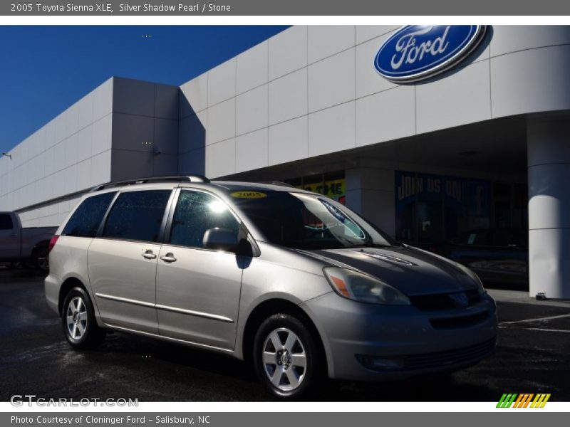 Silver Shadow Pearl / Stone 2005 Toyota Sienna XLE