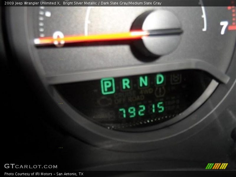 Bright Silver Metallic / Dark Slate Gray/Medium Slate Gray 2009 Jeep Wrangler Unlimited X