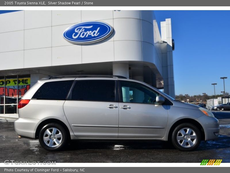 Silver Shadow Pearl / Stone 2005 Toyota Sienna XLE