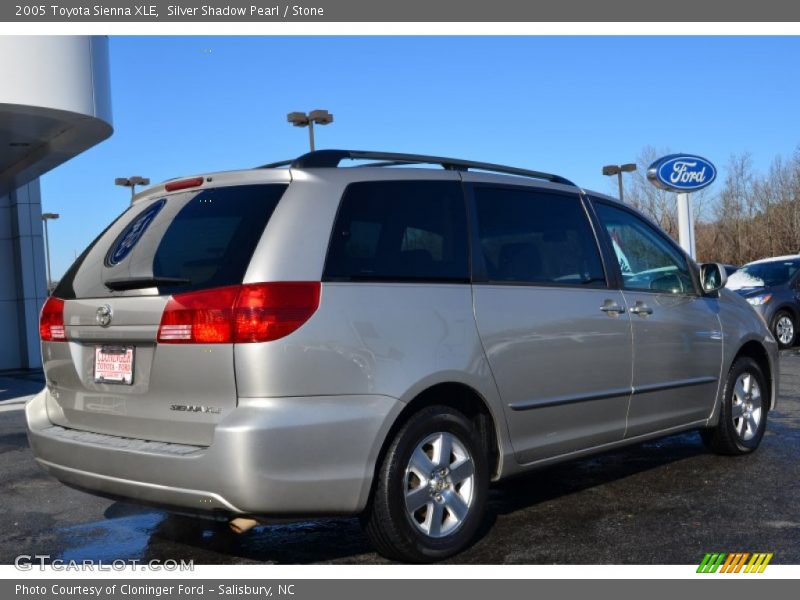 Silver Shadow Pearl / Stone 2005 Toyota Sienna XLE