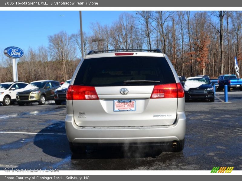 Silver Shadow Pearl / Stone 2005 Toyota Sienna XLE