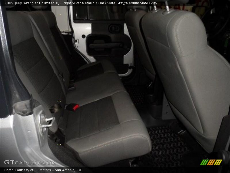 Bright Silver Metallic / Dark Slate Gray/Medium Slate Gray 2009 Jeep Wrangler Unlimited X