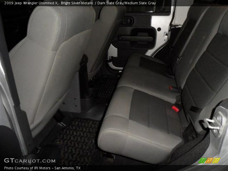 Bright Silver Metallic / Dark Slate Gray/Medium Slate Gray 2009 Jeep Wrangler Unlimited X