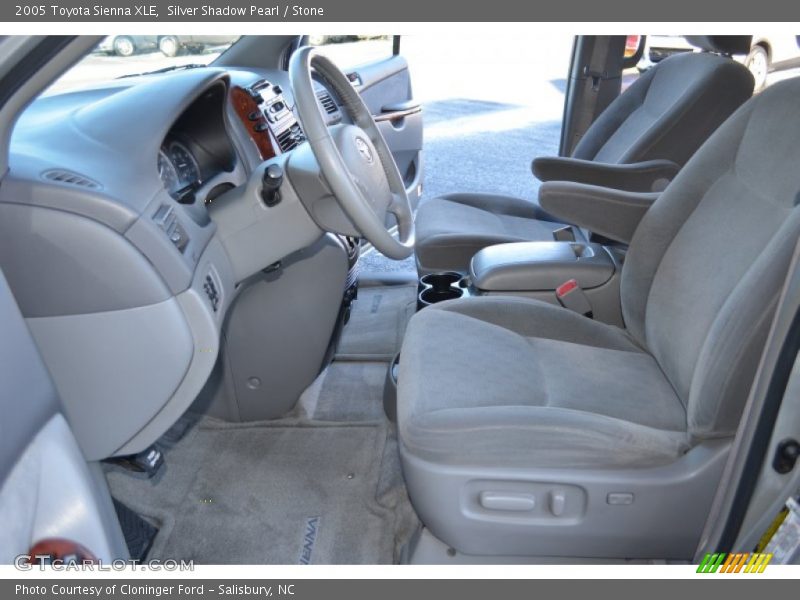 Silver Shadow Pearl / Stone 2005 Toyota Sienna XLE