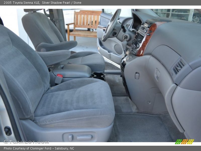 Silver Shadow Pearl / Stone 2005 Toyota Sienna XLE
