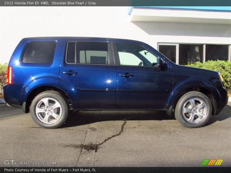  2013 Pilot EX 4WD Obsidian Blue Pearl
