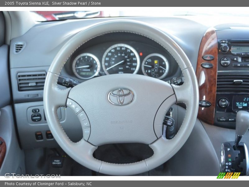 Silver Shadow Pearl / Stone 2005 Toyota Sienna XLE