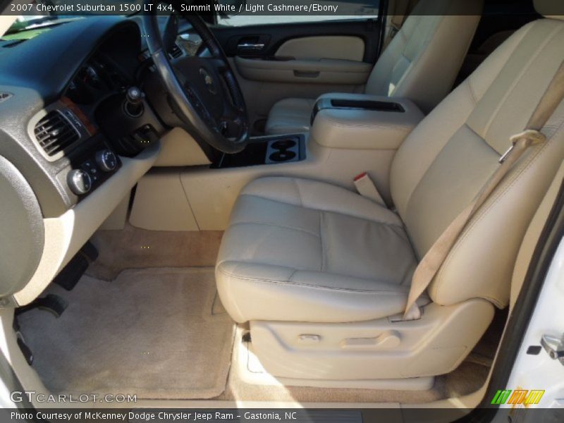 Summit White / Light Cashmere/Ebony 2007 Chevrolet Suburban 1500 LT 4x4