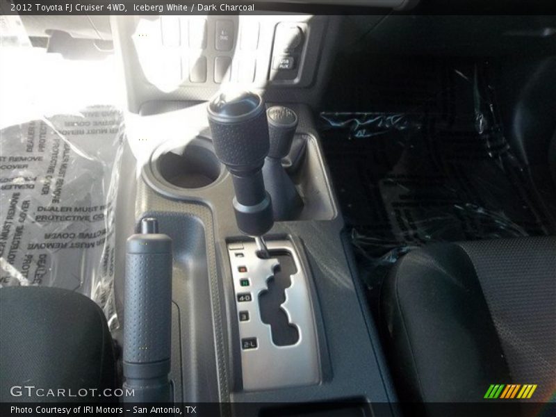 Iceberg White / Dark Charcoal 2012 Toyota FJ Cruiser 4WD