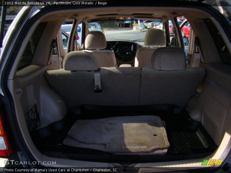 Parchment Gold Metallic / Beige 2002 Mazda Tribute LX V6