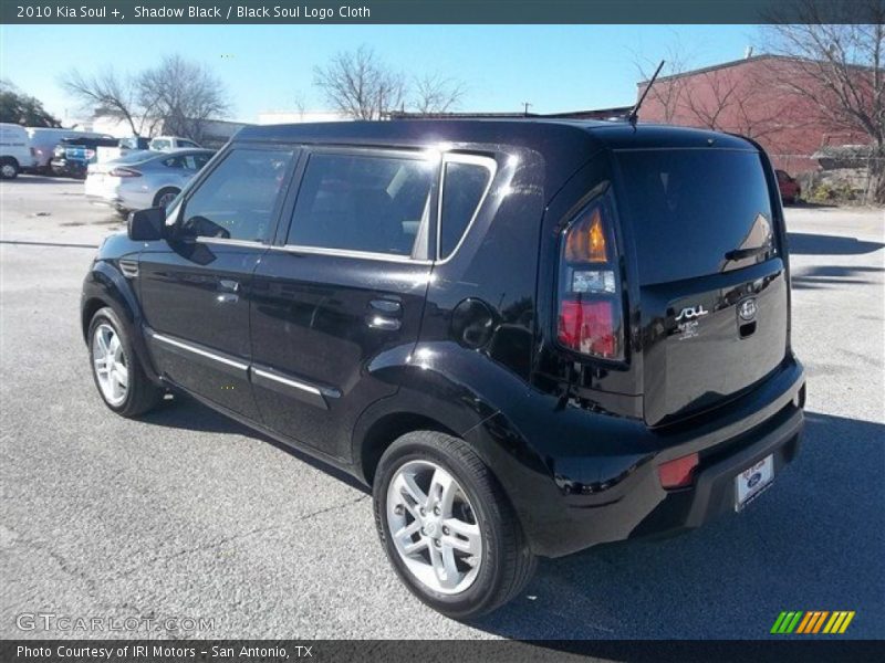 Shadow Black / Black Soul Logo Cloth 2010 Kia Soul +