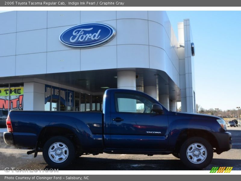 Indigo Ink Pearl / Graphite Gray 2006 Toyota Tacoma Regular Cab