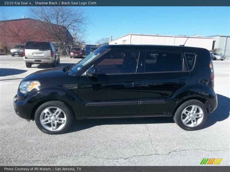 Shadow Black / Black Soul Logo Cloth 2010 Kia Soul +