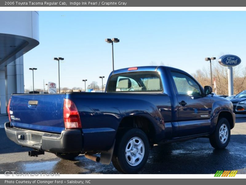 Indigo Ink Pearl / Graphite Gray 2006 Toyota Tacoma Regular Cab
