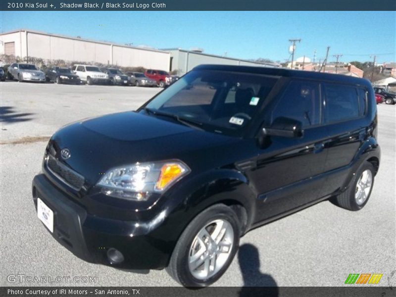 Shadow Black / Black Soul Logo Cloth 2010 Kia Soul +