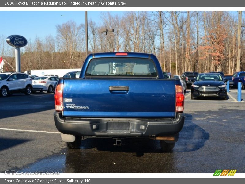 Indigo Ink Pearl / Graphite Gray 2006 Toyota Tacoma Regular Cab