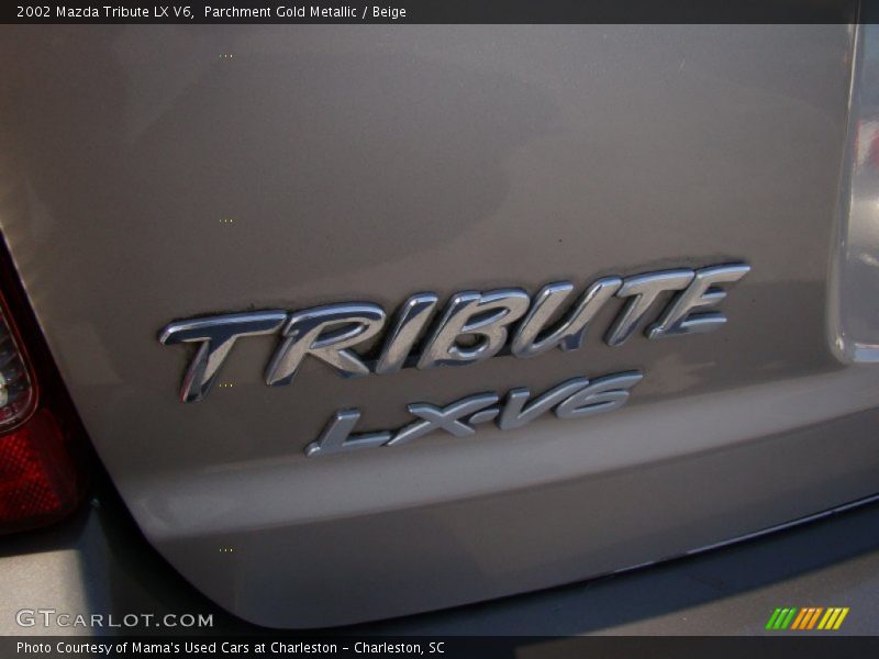 Parchment Gold Metallic / Beige 2002 Mazda Tribute LX V6
