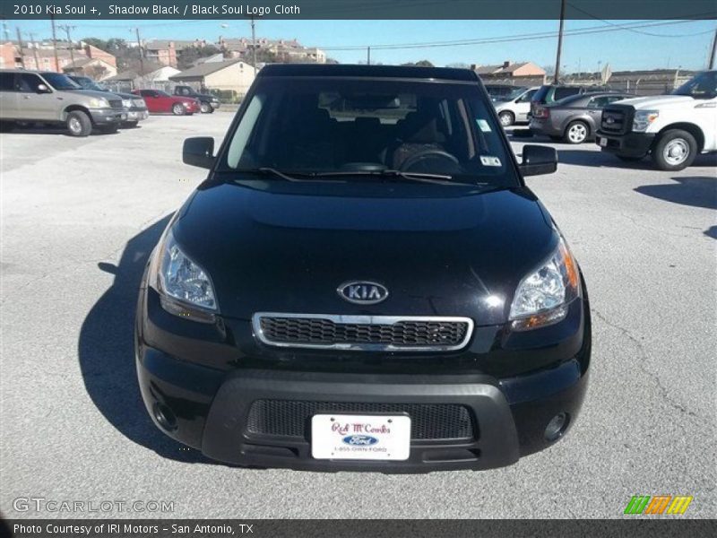 Shadow Black / Black Soul Logo Cloth 2010 Kia Soul +