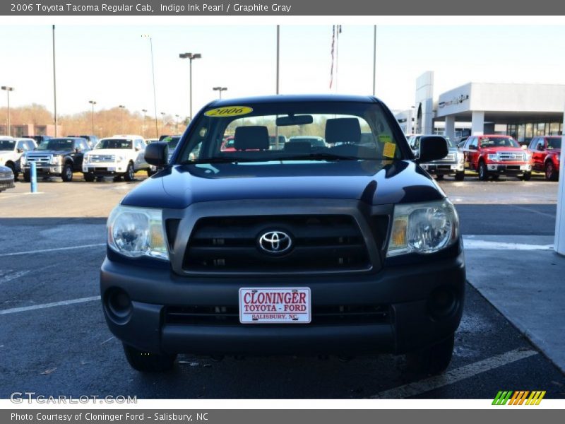 Indigo Ink Pearl / Graphite Gray 2006 Toyota Tacoma Regular Cab
