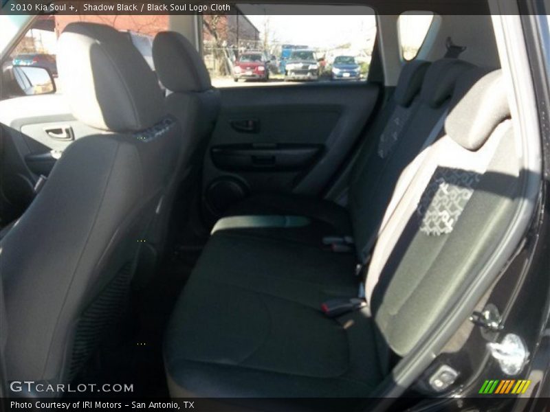 Shadow Black / Black Soul Logo Cloth 2010 Kia Soul +