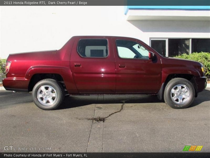  2013 Ridgeline RTS Dark Cherry Pearl