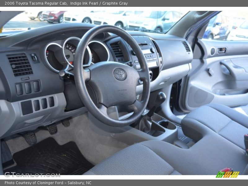 Indigo Ink Pearl / Graphite Gray 2006 Toyota Tacoma Regular Cab