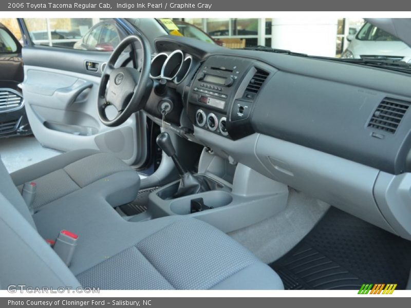 Indigo Ink Pearl / Graphite Gray 2006 Toyota Tacoma Regular Cab