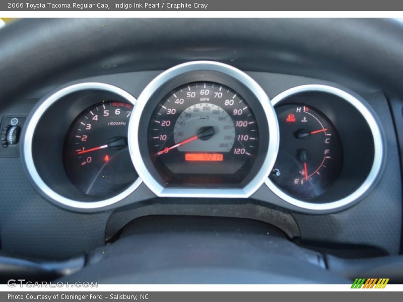 Indigo Ink Pearl / Graphite Gray 2006 Toyota Tacoma Regular Cab
