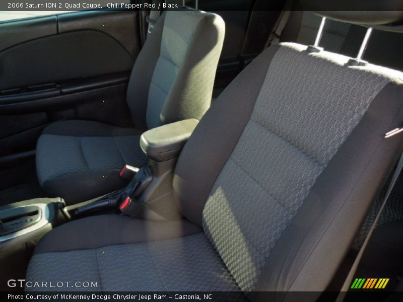 Chili Pepper Red / Black 2006 Saturn ION 2 Quad Coupe