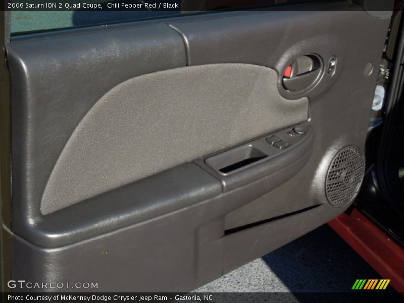 Chili Pepper Red / Black 2006 Saturn ION 2 Quad Coupe