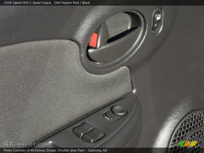 Chili Pepper Red / Black 2006 Saturn ION 2 Quad Coupe