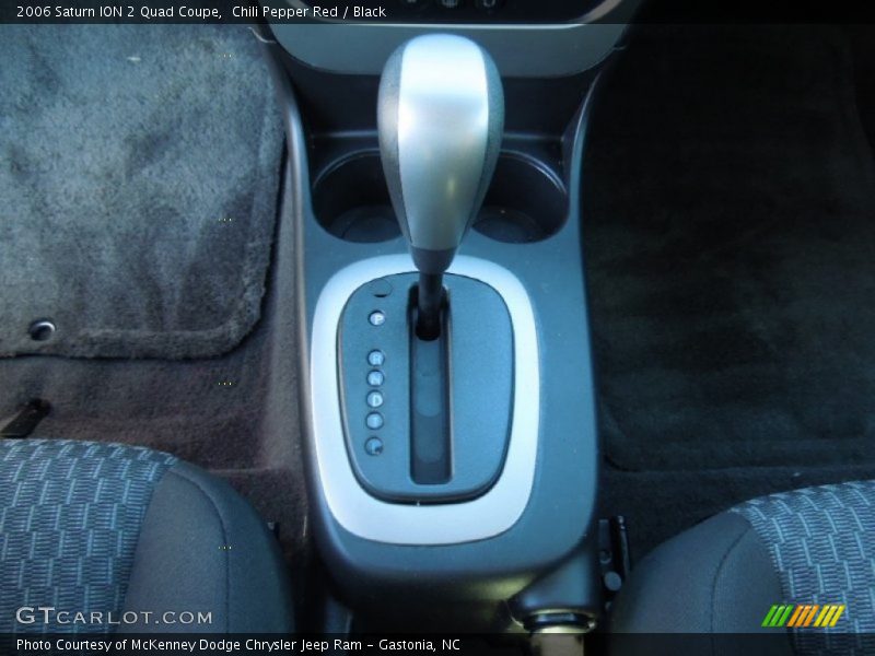 Chili Pepper Red / Black 2006 Saturn ION 2 Quad Coupe
