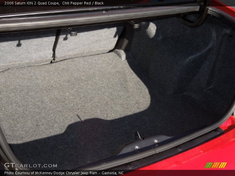 Chili Pepper Red / Black 2006 Saturn ION 2 Quad Coupe