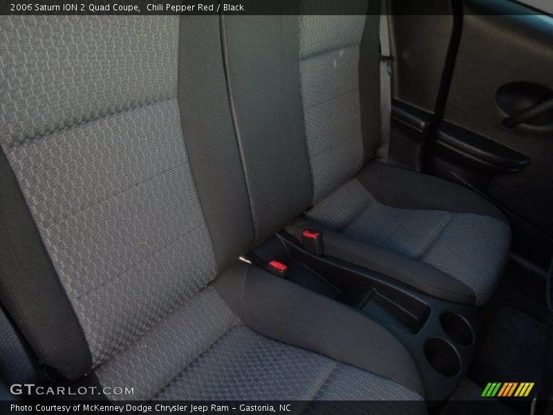 Chili Pepper Red / Black 2006 Saturn ION 2 Quad Coupe