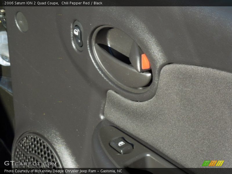Chili Pepper Red / Black 2006 Saturn ION 2 Quad Coupe