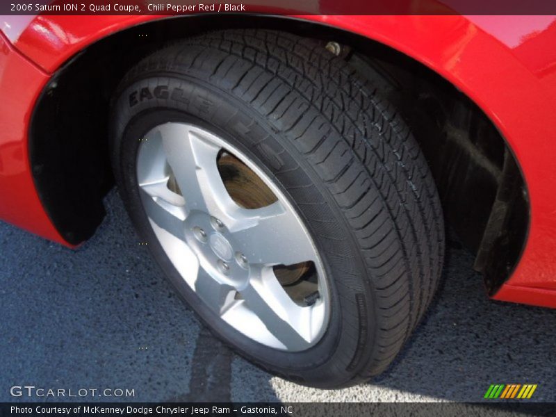 Chili Pepper Red / Black 2006 Saturn ION 2 Quad Coupe