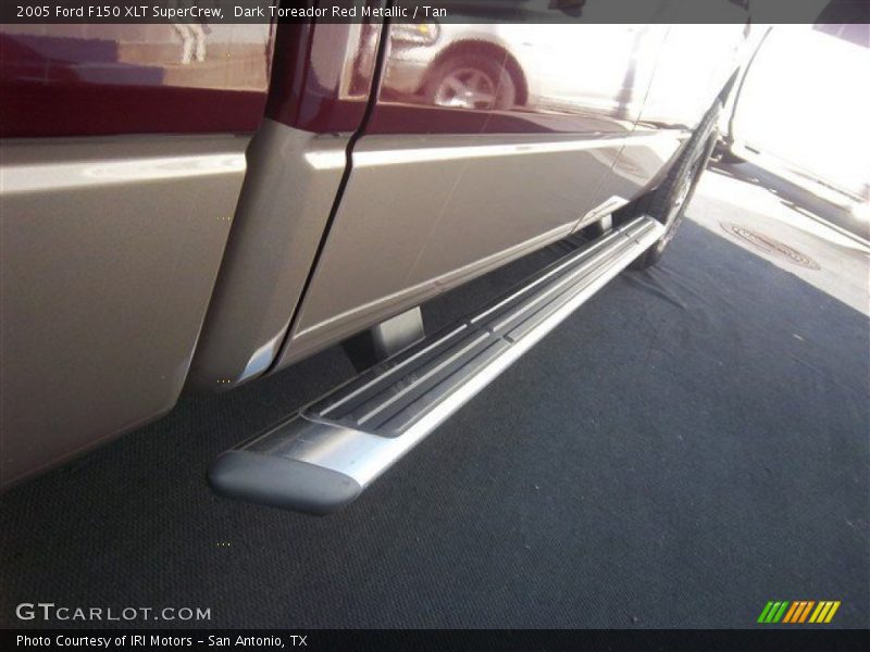 Dark Toreador Red Metallic / Tan 2005 Ford F150 XLT SuperCrew