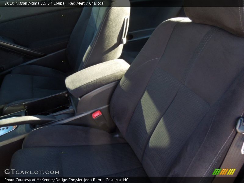 Red Alert / Charcoal 2010 Nissan Altima 3.5 SR Coupe