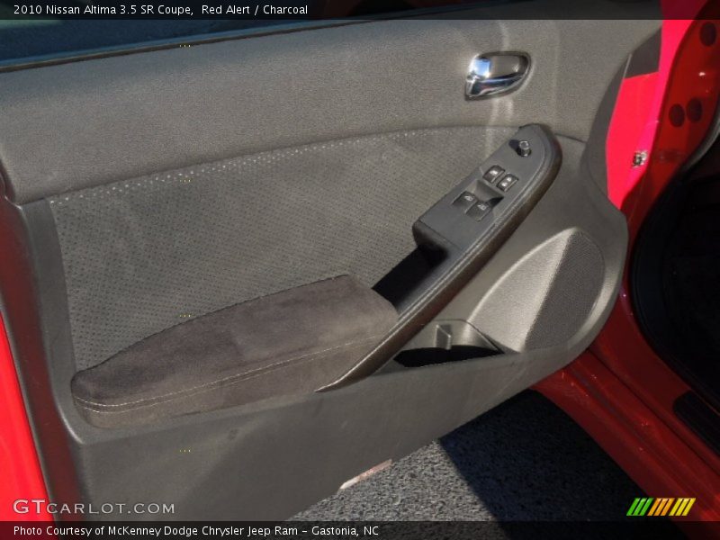 Red Alert / Charcoal 2010 Nissan Altima 3.5 SR Coupe